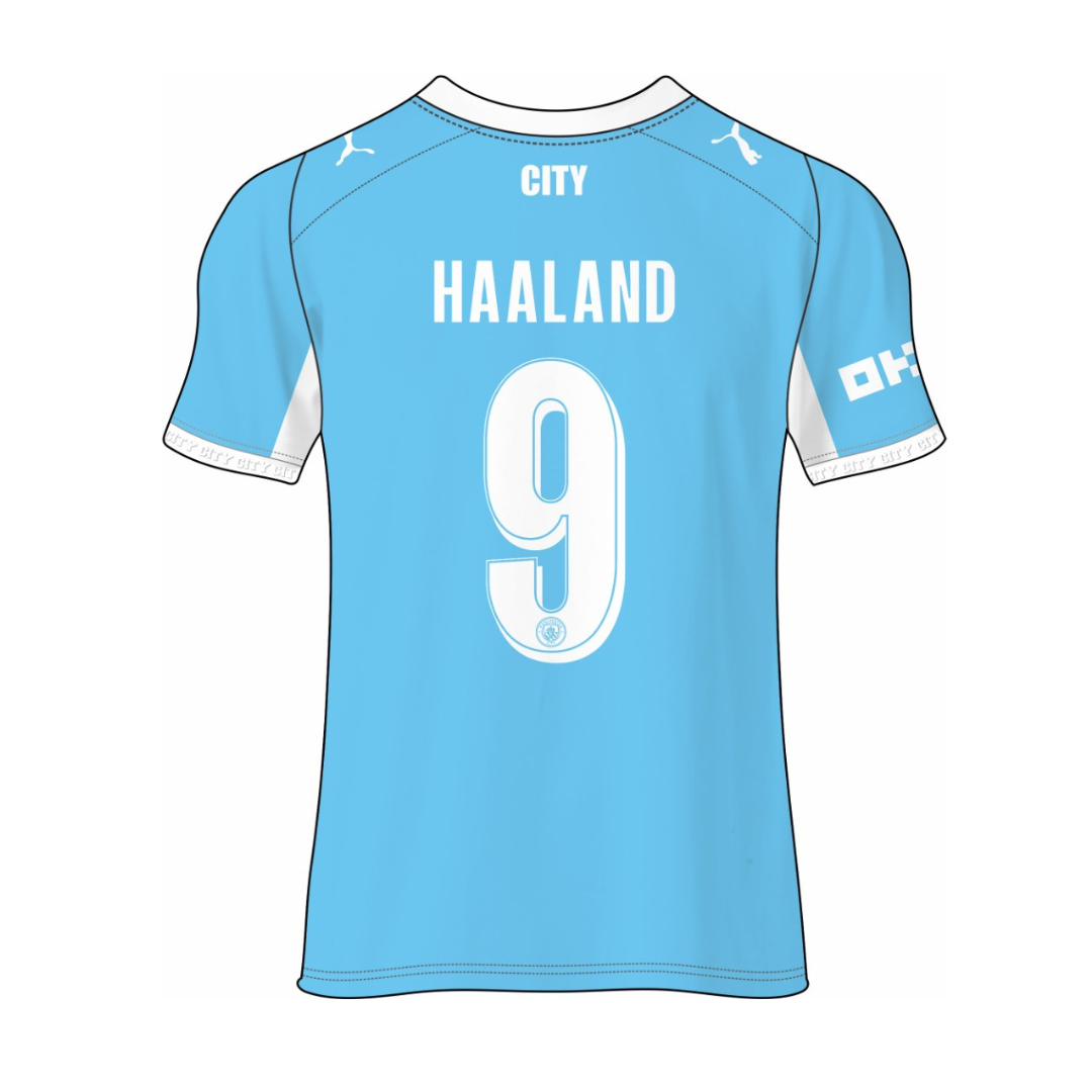 Manchester City Home Jersey 2026/27 Haaland 9