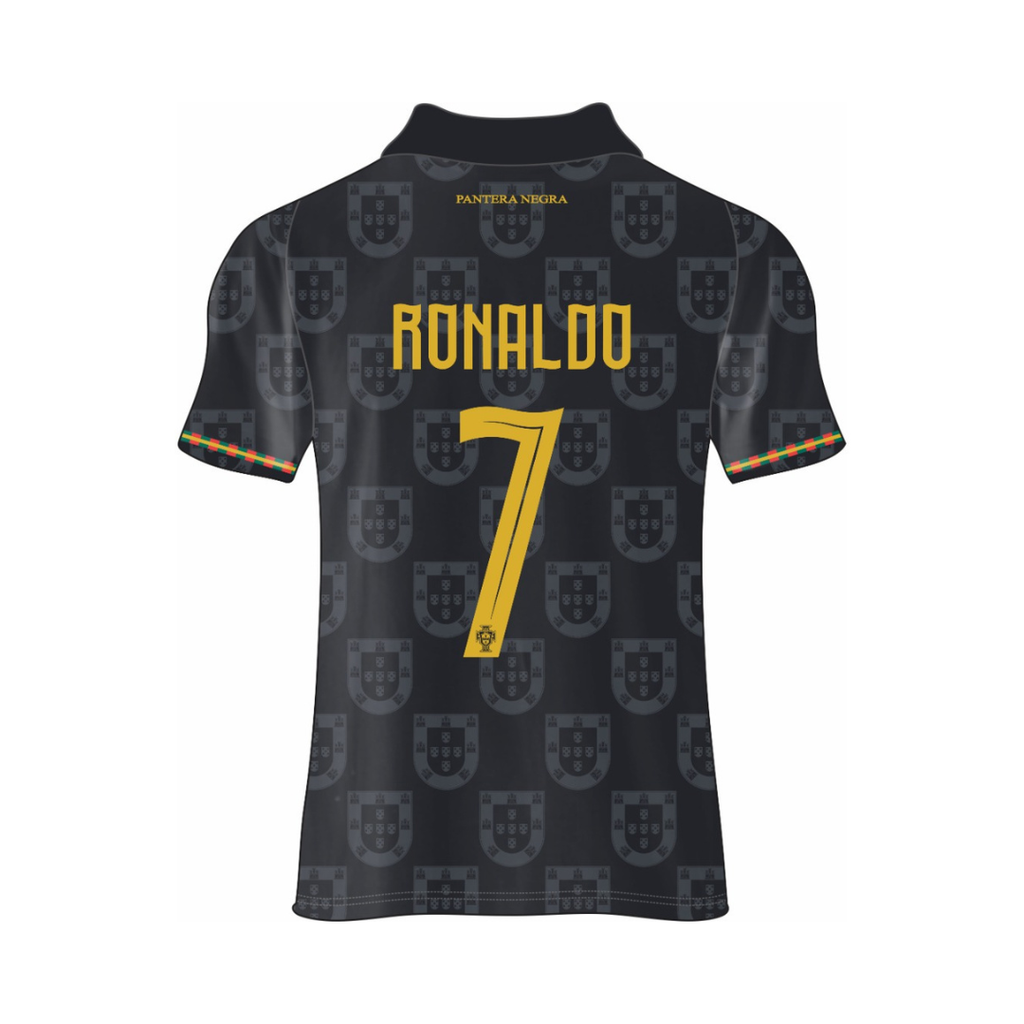 Portugal Black Panther Special Edition Jersey 2026/27 Ronaldo 7