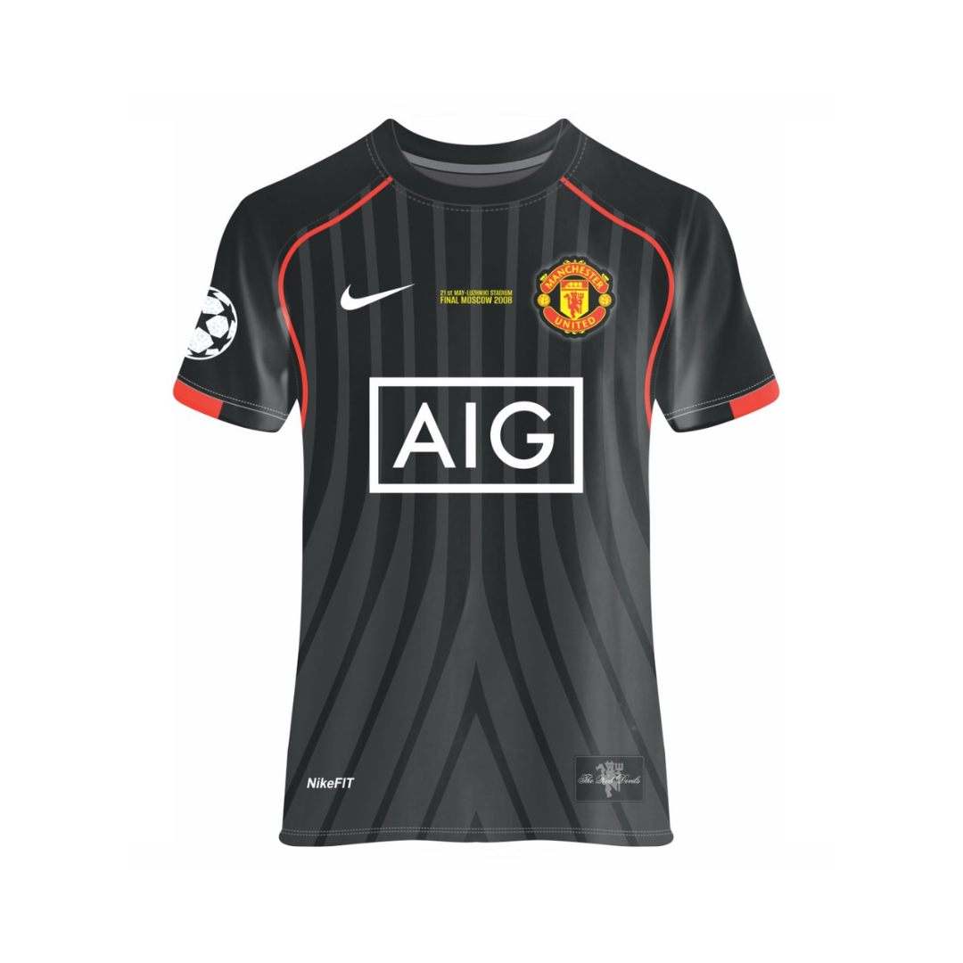 Manchester United 2007/08 Retro Away Jersey Ronaldo 7